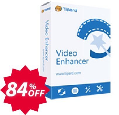 Tipard Video Enhancer Coupon code 84% discount 