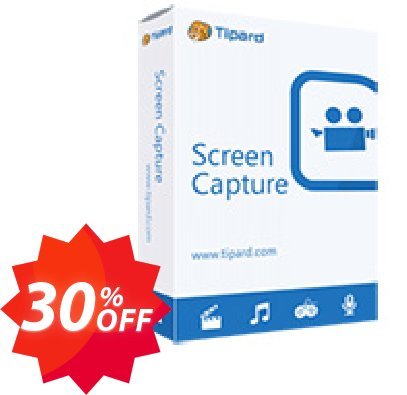 Tipard Screen Capture Coupon code 30% discount 