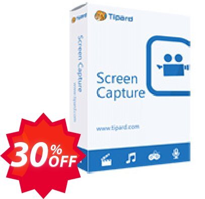 Tipard Screen Capture Coupon code 30% discount 