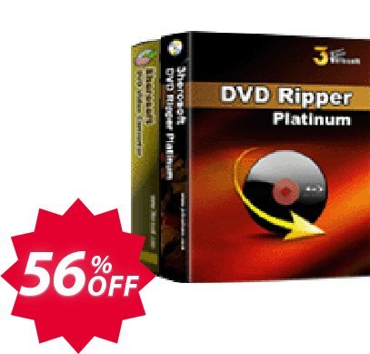 3herosoft DVD Ripper Platinum Suite Coupon code 56% discount 