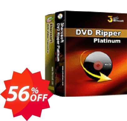 3herosoft DVD Ripper Platinum Suite Coupon code 56% discount 