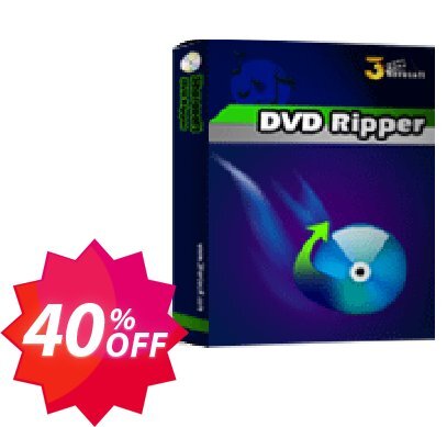 3herosoft DVD Ripper Coupon code 40% discount 