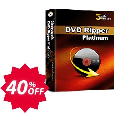 3herosoft DVD Cloner Coupon code 40% discount 