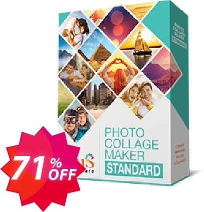 AMS Photo Collage Maker Standard Coupon code 71% discount 