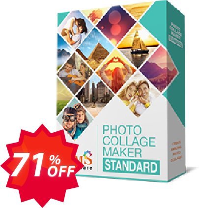 AMS Photo Collage Maker Standard Coupon code 71% discount 