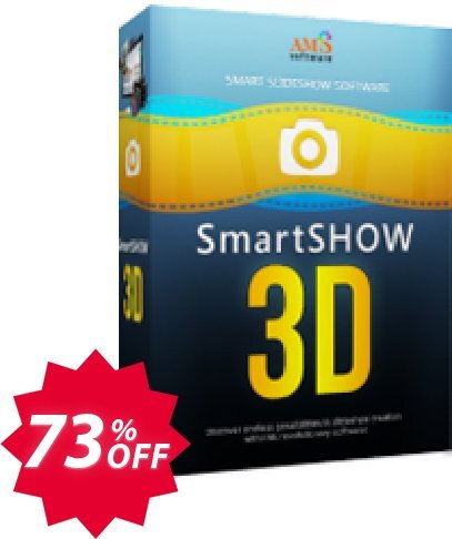 SmartSHOW 3D Standard Coupon code 73% discount 