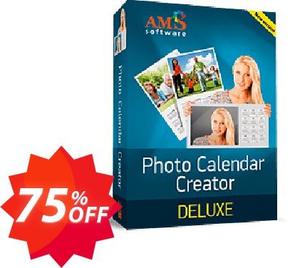 Photo Calendar Creator Deluxe Coupon code 75% discount 