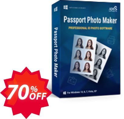 Passport Photo Maker STUDIO Coupon code 70% discount 