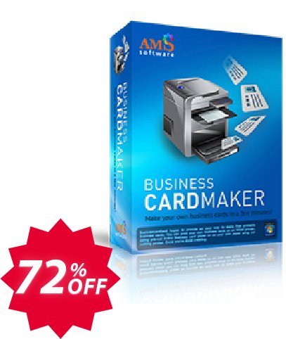 Business Card Maker Coupon code 72% discount 