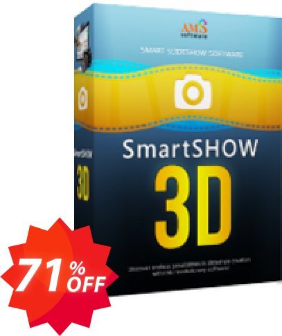 SmartSHOW 3D Deluxe, Yearly Plan  Coupon code 71% discount 