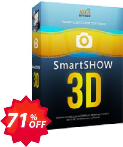 SmartSHOW 3D Deluxe Coupon code 71% discount 