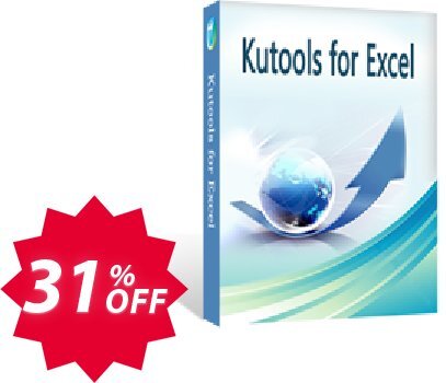 Kutools for Excel Coupon code 31% discount 