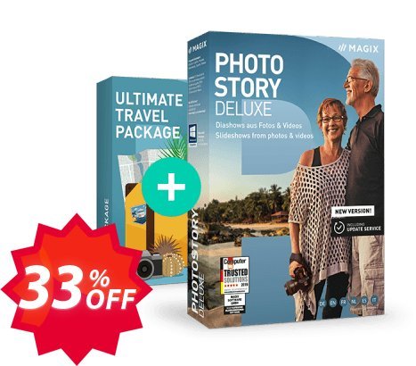 MAGIX Photostory Traveler Edition Coupon code 33% discount 