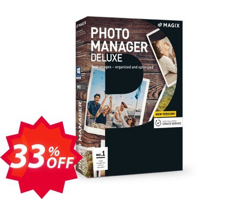 MAGIX Photo Manager Deluxe Coupon code 33% discount 