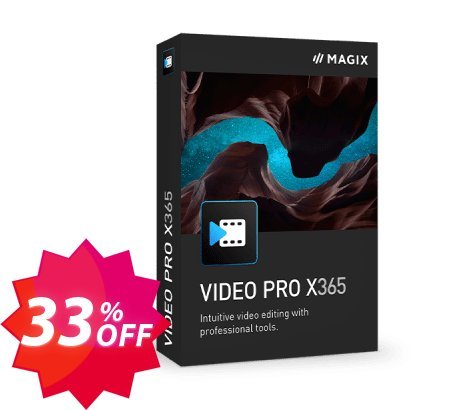 MAGIX Video Pro X365 Coupon code 33% discount 