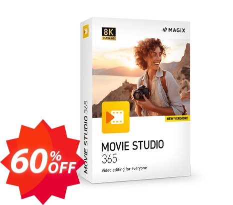 MAGIX Movie Studio 365 Coupon code 60% discount 