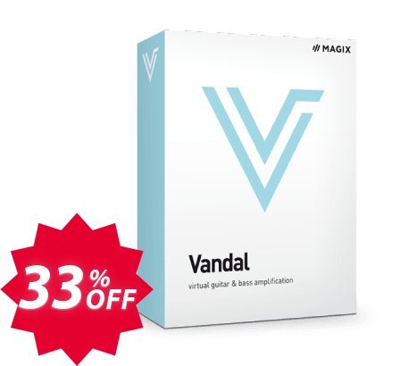 MAGIX Vandal Coupon code 33% discount 