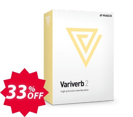 MAGIX VariVerb II Coupon code 33% discount 