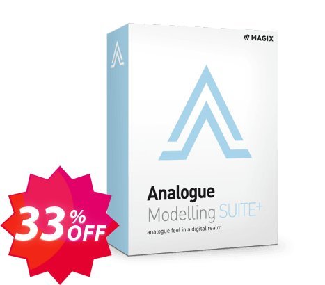 MAGIX Analogue Modelling Suite Plus Coupon code 33% discount 