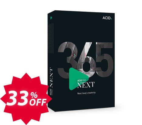 ACID Pro Next 365 Coupon code 33% discount 