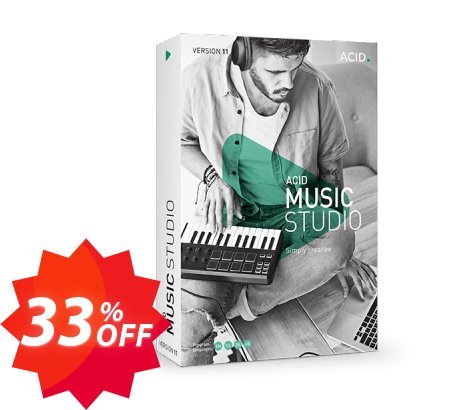 ACID Music Studio 11 Coupon code 33% discount 