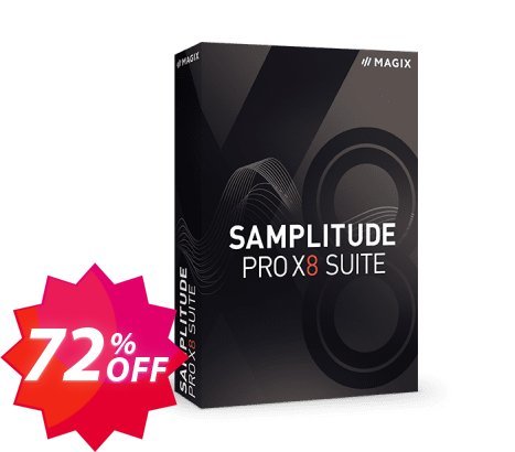 Samplitude Pro X8 Suite Coupon code 72% discount 
