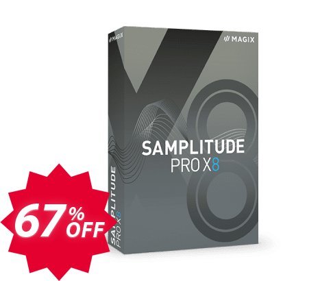 Samplitude Pro X8 Coupon code 67% discount 