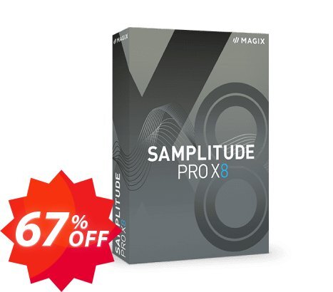 Samplitude Pro X8 Coupon code 67% discount 