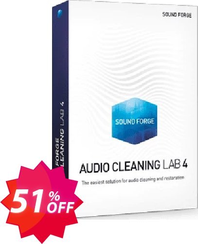 MAGIX SOUND FORGE Audio Cleaning Lab 4 Coupon code 51% discount 