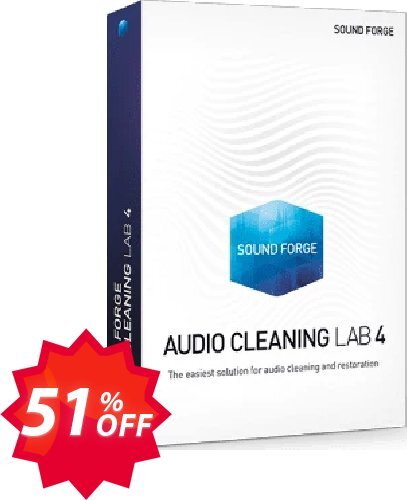 MAGIX SOUND FORGE Audio Cleaning Lab 4 Coupon code 51% discount 