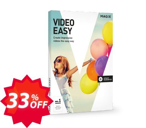 MAGIX Video Easy Coupon code 33% discount 