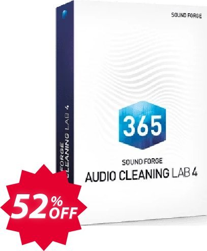 MAGIX SOUND FORGE Audio Cleaning Lab 360 Coupon code 52% discount 