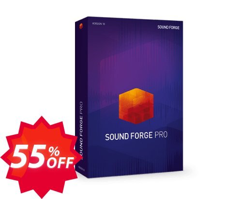 MAGIX SOUND FORGE Pro 18 Coupon code 55% discount 