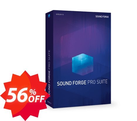 MAGIX SOUND FORGE Pro 17 Suite Coupon code 56% discount 