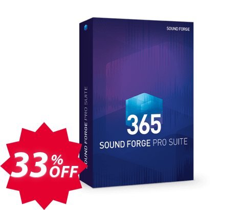 MAGIX SOUND FORGE Pro Suite 365 Coupon code 33% discount 