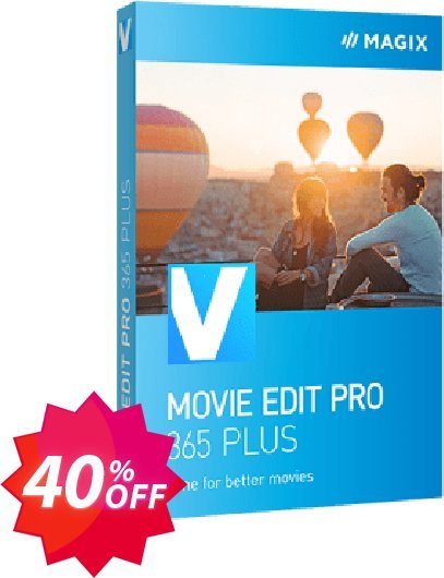 MAGIX Movie Edit Pro 2022 Plus Coupon code 40% discount 