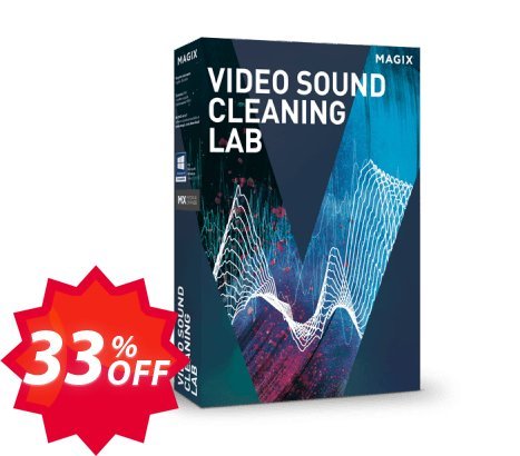 MAGIX Video Sound Cleaning Lab Coupon code 33% discount 