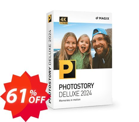 MAGIX Photostory Deluxe 2024 Coupon code 61% discount 