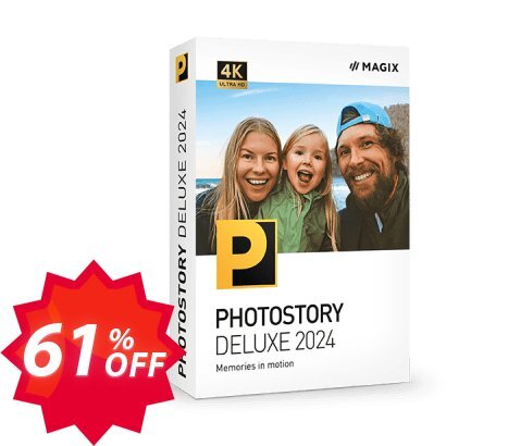 MAGIX Photostory Deluxe 2024 Coupon code 61% discount 