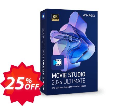 MAGIX Movie Studio 2024 Ultimate Coupon code 25% discount 