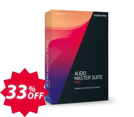 MAGIX Audio Master Suite MAC Coupon code 33% discount 