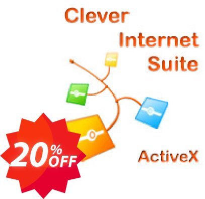 Clever Internet ActiveX Suite Coupon code 20% discount 