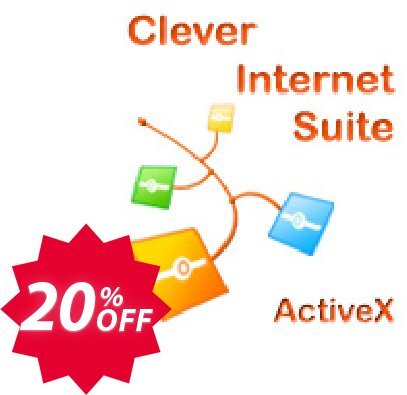 Clever Internet ActiveX Suite Coupon code 20% discount 