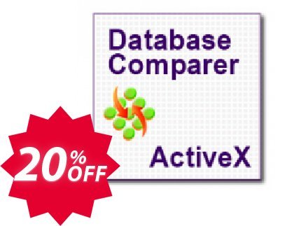 Database Comparer ActiveX Coupon code 20% discount 