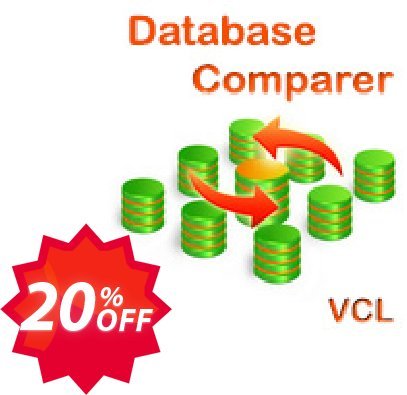 Database Comparer VCL Coupon code 20% discount 