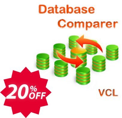 Database Comparer VCL Coupon code 20% discount 