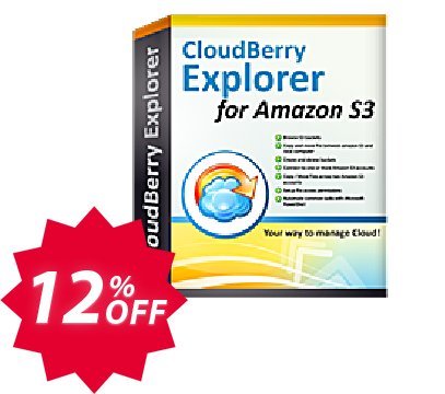 CloudBerry Explorer, annual maintenance  Coupon code 12% discount 
