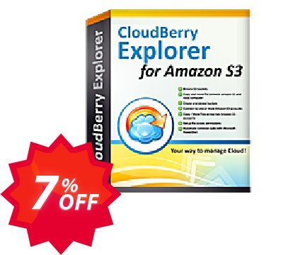 MSP360 Explorer for Amazon S3 NR Coupon code 7% discount 