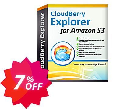 MSP360 Explorer for Amazon S3 NR Coupon code 7% discount 