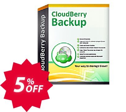 CloudBerry Backup for MS SQL Server Coupon code 5% discount 